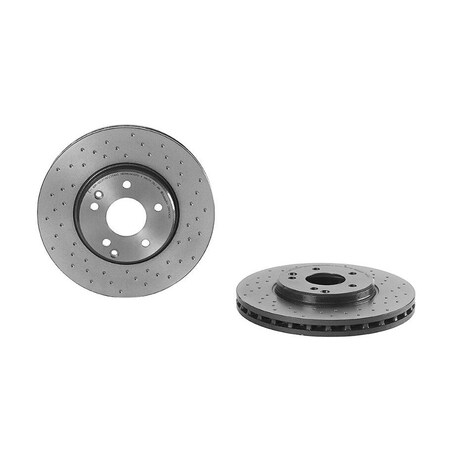 Brembo Xtra Rotors Brake Rotor, 09.8304.2X 09.8304.2X
